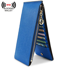 Load image into Gallery viewer, Genuine Leather Long Wallet Card Holder 0742