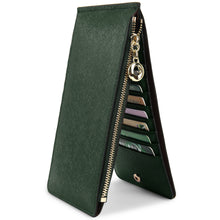 Load image into Gallery viewer, Genuine Leather Long Wallet Card Holder 0742