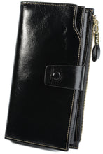 Load image into Gallery viewer, Long Wallet Genuine Leather 0763