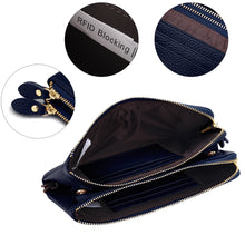 Load image into Gallery viewer, Wristlet for Women Genuine Leather Wallet Large Capacity 1025