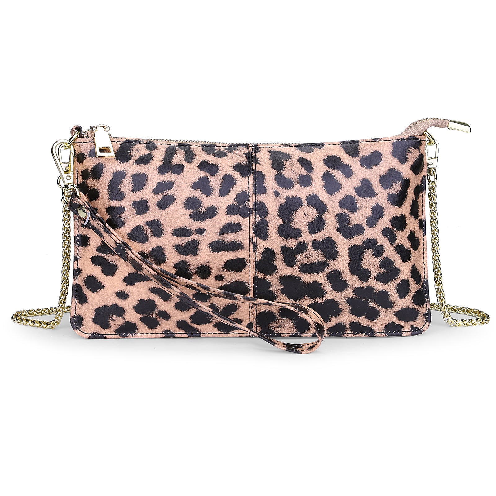 Leopard and Rose Wristlet Clutch – Wild Lace Beadwork