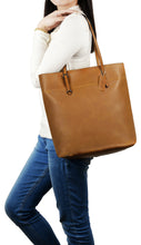 Load image into Gallery viewer, Genuine Leather Tote Bag 0667