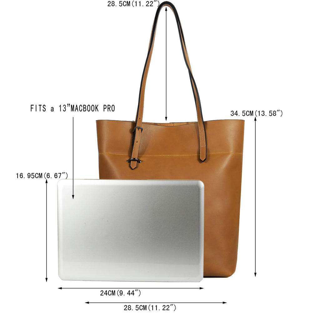Genuine Leather Tote Bag 0667