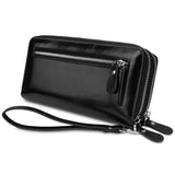 Genuine Leather Wallet Card Case for Women 0837