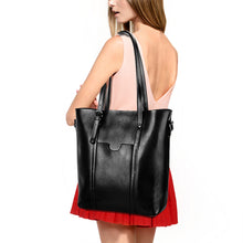 Load image into Gallery viewer, Genuine Leather Tote Women&#39;s Shoulder Bag 0925