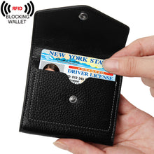 Load image into Gallery viewer, Genuine Leather Mini Wallet 0956