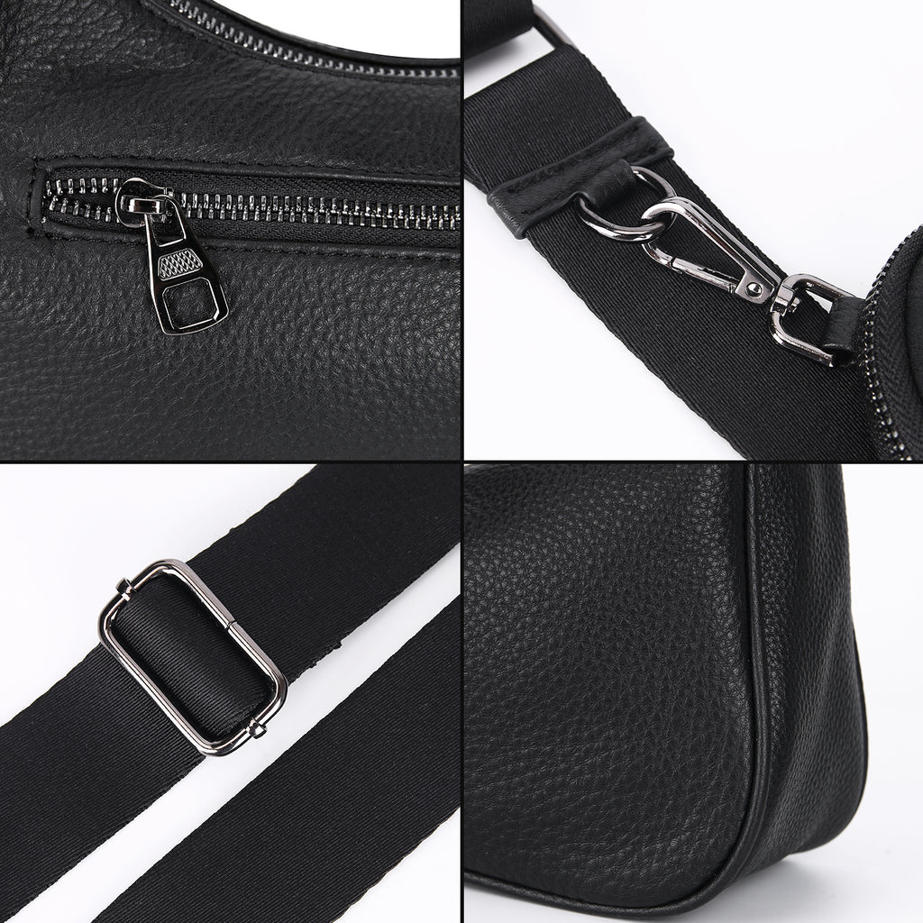 Multipurpose Crossbody Bag Genuine Leather 1003