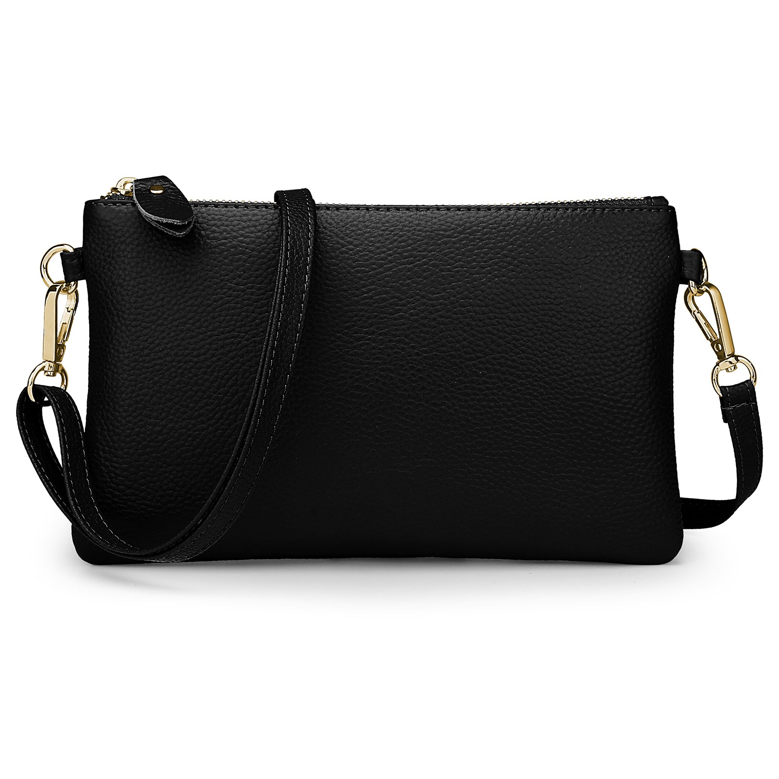 Genuine Leather Clutch Handbag Wristlet 1106 – YALUXE